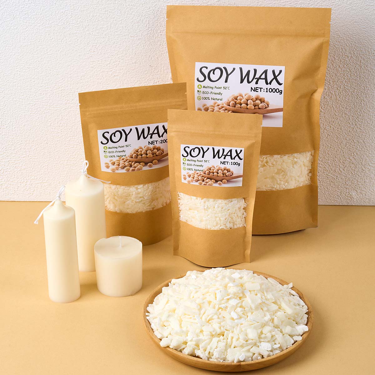 Candle Making Workshop - Cire de soja blanche Pure de