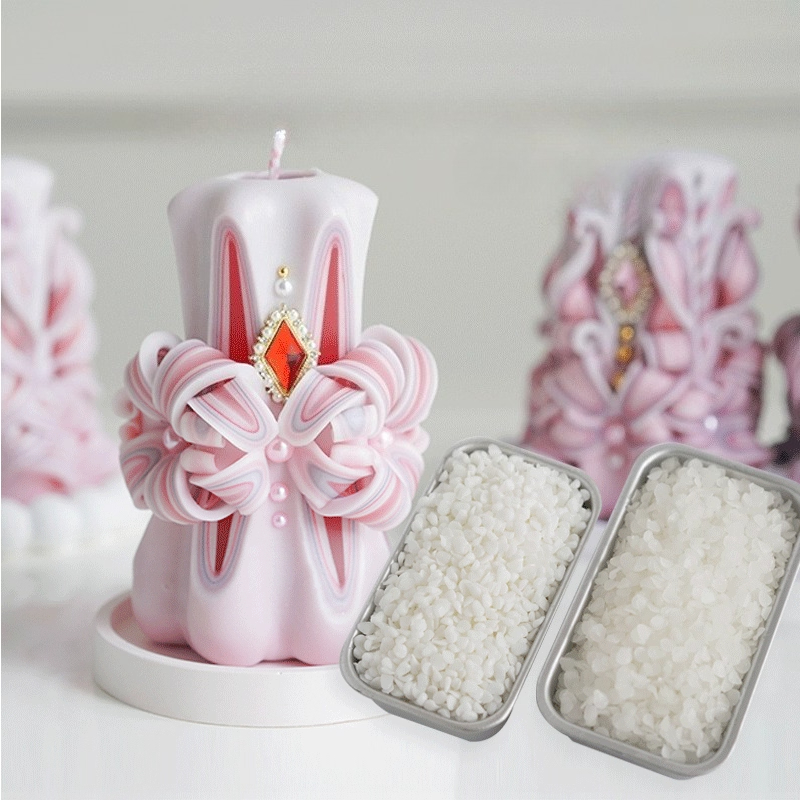 Candle Making Material - Bougie parfumée sculptée, matière première, cire