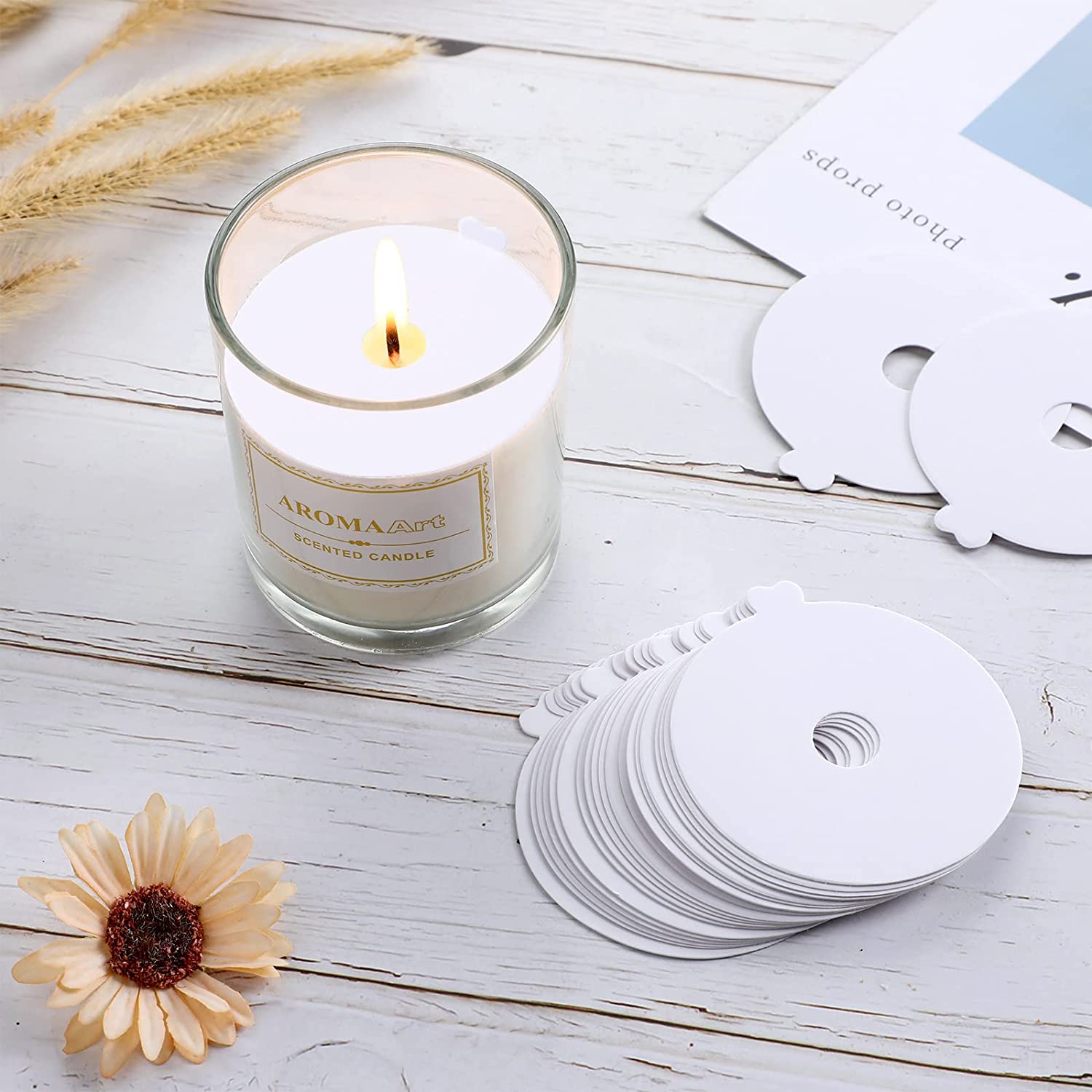 100 pièces protecteurs de pous - Candle Warning Label avis et prix