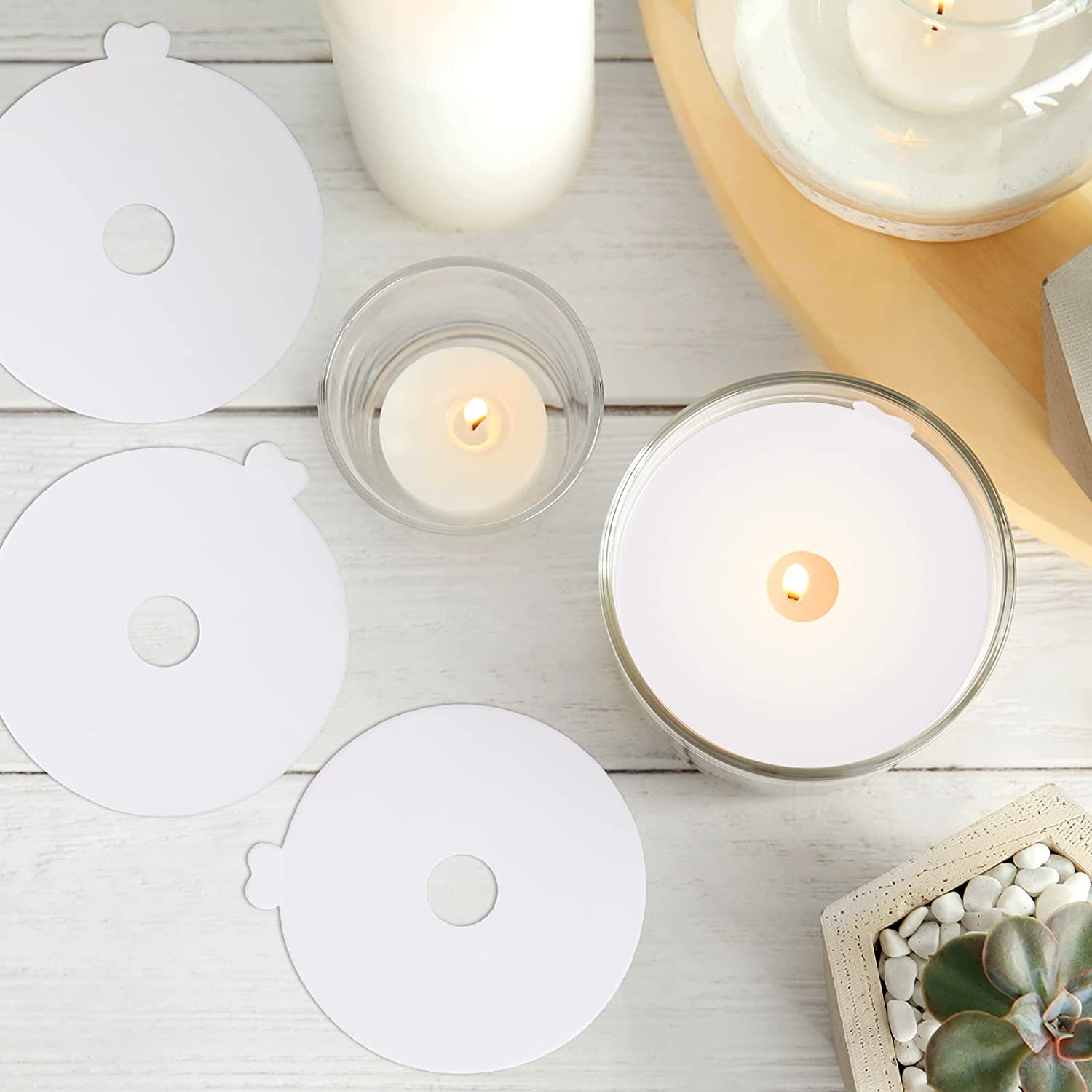 100 pièces protecteurs de pous - Candle Warning Label avis et prix