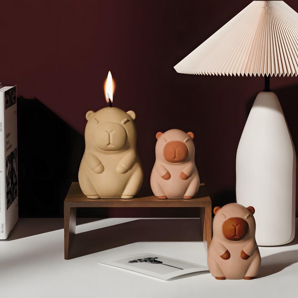 Bougie parfumée Capybara debou - Candle Making Reno avis et prix