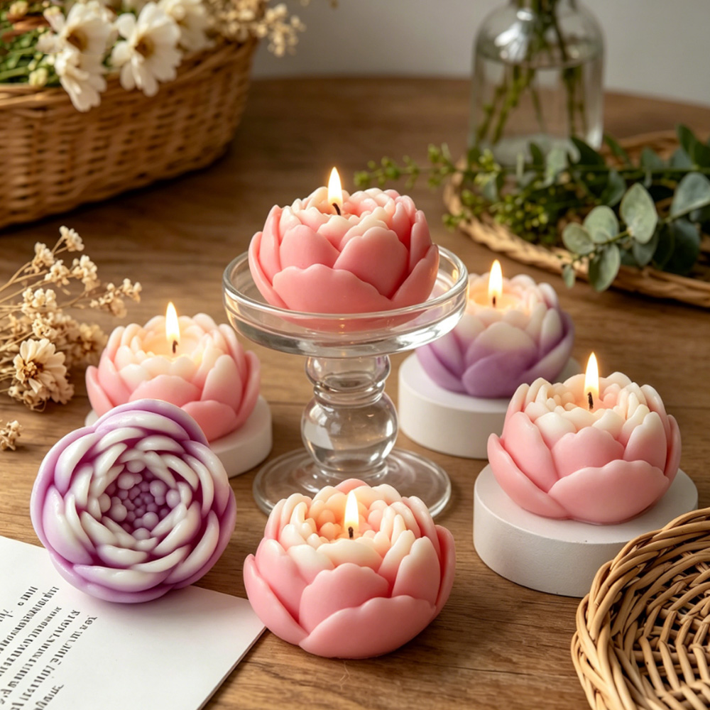 Moule en silicone 3D pour fleu - Candle Making Reno avis et prix