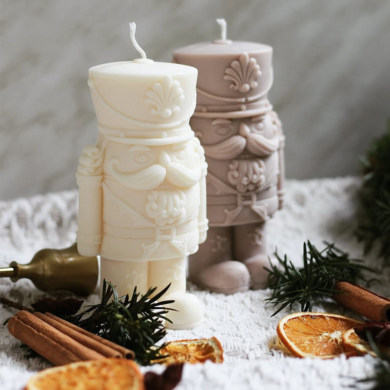 Casse-noisette soldat bougie m - Candle Making Fat avis et prix