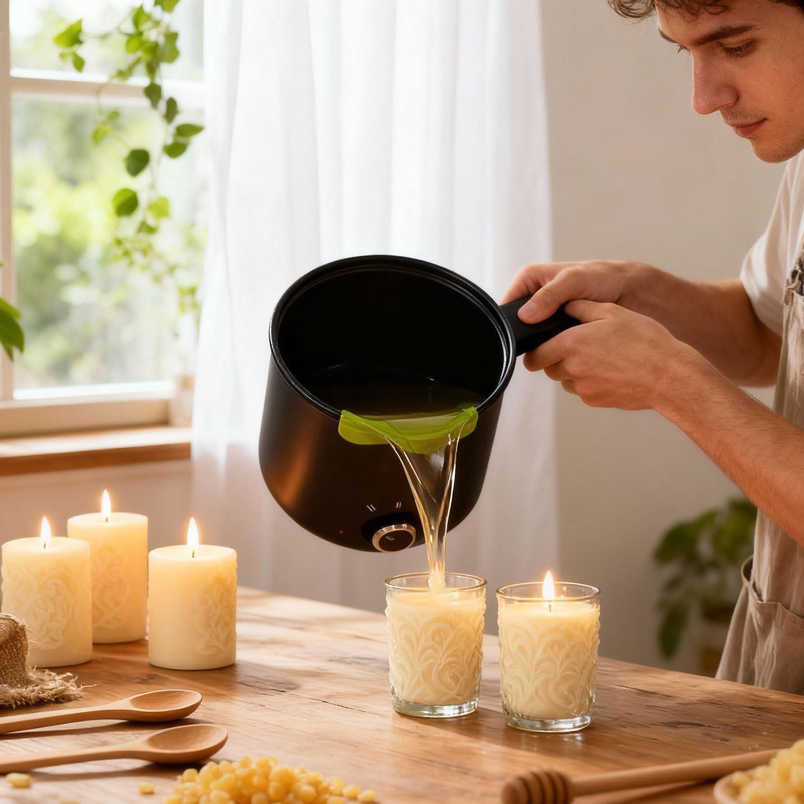 Pot à fondue électrique en aci - Candle Making Workshop avis et prix
