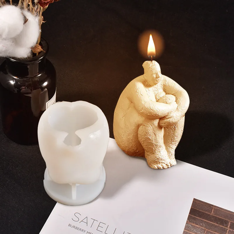 Moule à bougie en silicone cor - Candle Making Fat avis et prix